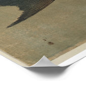 ミュレットのヴィン日本のテージストライプのイメージ – キャンバス ポスター (角)