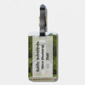 ミュンシングベイミシガンライトハウス簡単IDパーソナル ラゲッジタグ (裏面縦)