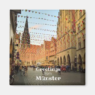 ミュンスターからの挨拶 マグネット