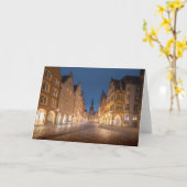 ミュンスタードイツ カード (黄色い花)