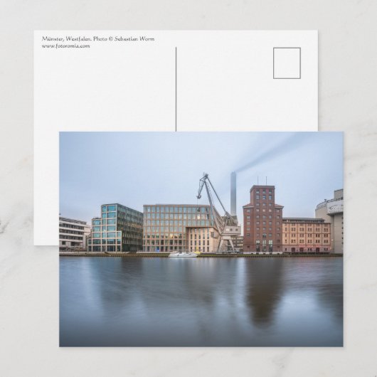 ミュンスタードイツ ポストカード (正面/裏面)