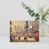 ミュンヘンのノスタルジックなクリスマス - 休日の魅力 シーズンポストカード (スタンド正面)