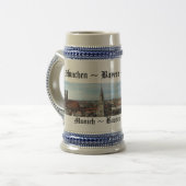 ミュンヘンのババリアステイン ビールジョッキ (正面左)