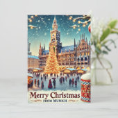 ミュンヘンの懐かしいクリスマス – ホリデーチャーム 招待状 (スタンド正面)