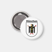 ミュンヘンの紋章 マグネット (正面/裏面)