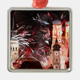ミュンヘンの花火 メタルオーナメント