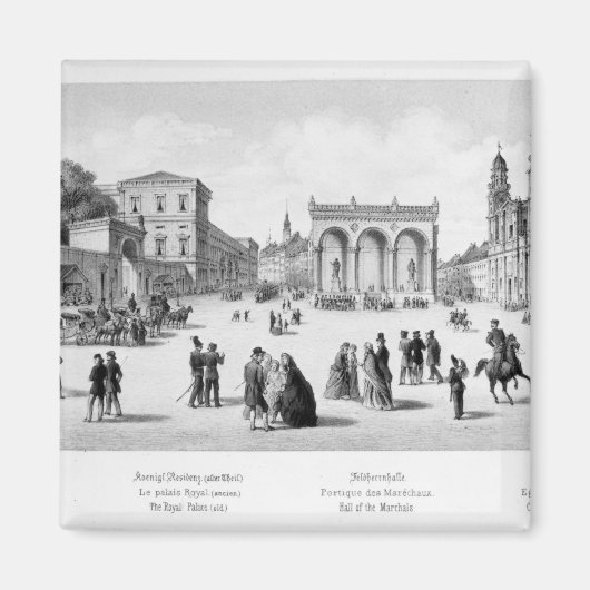 ミュンヘンの見解, 1869 マグネット (正面)