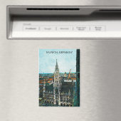 ミュンヘンカラフルドイツ油絵を描 マグネット (インサイチュ (食洗機))