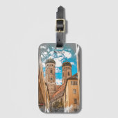 ミュンヘンカラフルドイツFrauenkirche ラゲッジタグ (正面縦)