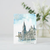 ミュンヘンシティホールマリエンプラッツ ポストカード (スタンド正面)