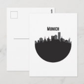 ミュンヘンシュタットシルエット ポストカード (正面/裏面)