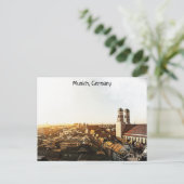 ミュンヘンドイツパノラマビュー ポストカード (スタンド正面)