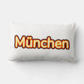 ミュンヘンドイツランドドイツ ランバークッション (裏面)