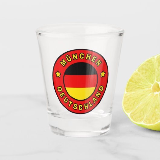 ミュンヘンドイツランド ショットグラス (正面)