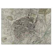 ミュンヘンドイツ(1832年)のヴィンテージの地図 カッティングボード (正面)