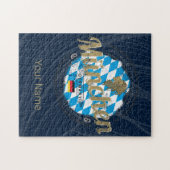 ミュンヘンバイエルンヴィンテージオクトーバーフェストドイツシティ ジグソーパズル (横)