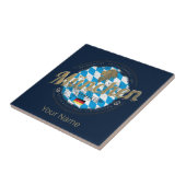 ミュンヘンバイエルンヴィンテージオクトーバーフェストドイツシティ タイル (側面)