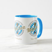 ミュンヘンバイエルンヴィンテージオクトーバーフェストドイツシティ マグカップ (正面右)