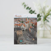 ミュンヘンビューアルテスラトハウスバイマリエンプラッツ ポストカード (スタンド正面)