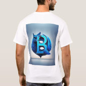 ミュンヘンポップ・アートのアートコットンTシャツコレクション Tシャツ (裏面)