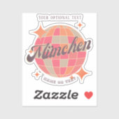 ミュンヘンミュンヘンバヴァリアドイツレトロディスコ シール (シート)