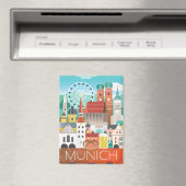 ミュンヘン冷蔵庫磁石 マグネット (インサイチュ (食洗機))