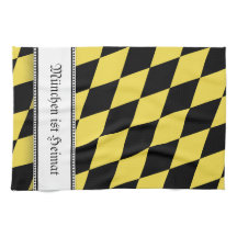 ミュンヘン国旗のタオル