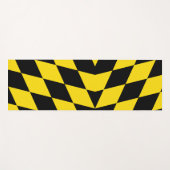 ミュンヘン国旗を掲げた愛国的なヨガマット ヨガマット (正面(横))