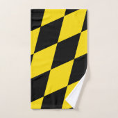 ミュンヘン州旗を持つハンドタオル ハンドタオル (ハンドタオル)