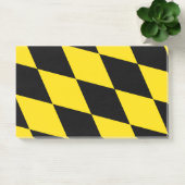 ミュンヘン州旗を持つメモ ポストイット (オフィス)