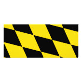 ミュンヘン州旗を持つラックカード ラックカード (裏面)