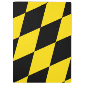 ミュンヘン州旗を持つ愛国的なクリップボード クリップボード (裏面)