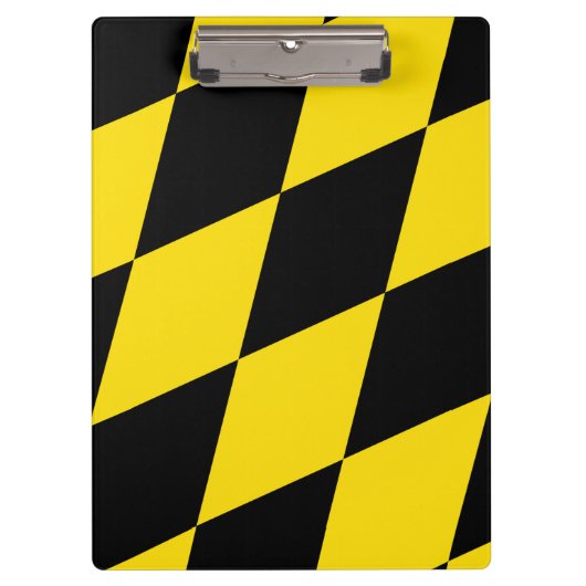 ミュンヘン州旗を持つ愛国的なクリップボード クリップボード (正面)