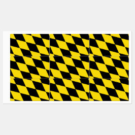 ミュンヘン州旗を持つ愛国的なラベル ラベル