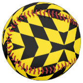 ミュンヘン州旗を持つ愛国的ソフトボール ソフトボール (正面左)