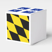 ミュンヘン州旗を持つ愛国的愛護箱 フェイバーボックス (正面サイド)