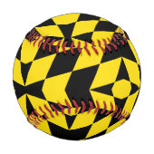 ミュンヘン州旗を持つ愛国野球 野球ボール (正面)