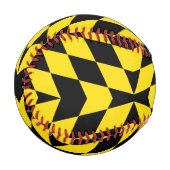 ミュンヘン州旗を持つ愛国野球 野球ボール (正面左)