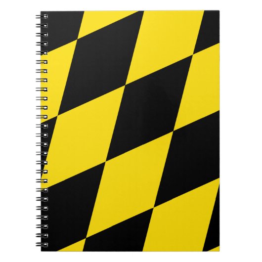 ミュンヘン州旗を持つ手帳 ノートブック (正面)