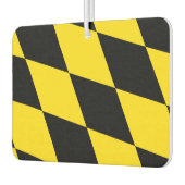 ミュンヘン州旗を持つ車の新入生 カーエアーフレッシュナー (左)