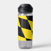 ミュンヘン州旗を掲げたウォーターボトル ウォーターボトル (背面)