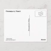 ミュンヘン広場（マリエンプラッツ）はがき ポストカード (裏面)