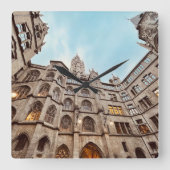 ミュンヘン時計、ラトース・ゴッケンシュピエル。 スクエア壁時計 (正面)