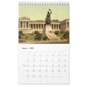 ミュンヘン歴史地区 カレンダー (3月 2027)