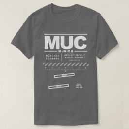ミュンヘン空港MUC Tシャツ