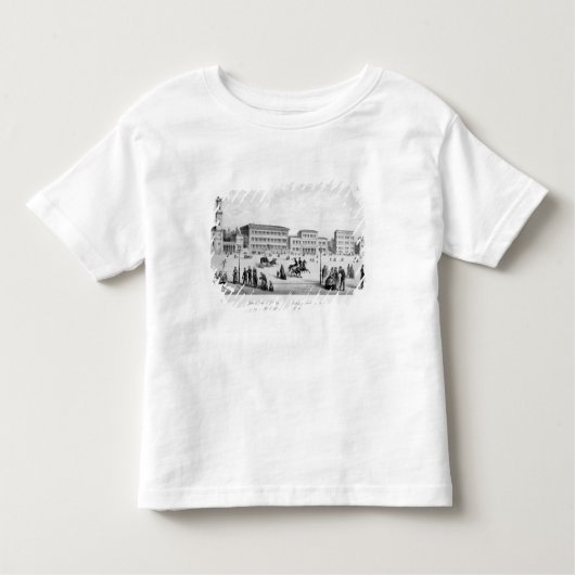 ミュンヘン1869年の眺め トドラーTシャツ (正面)