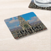 ミュンヘン スクエアペーパーコースター (アングル)