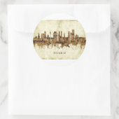 ミュンヘン・ドイツ都市景観 ラウンドシール (バッグ)