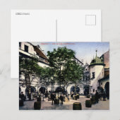 ミュンヘン,ドイツ,ホフブラウハウス,ヴィンテージ ポストカード (正面/裏面)