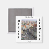 ミュンヘン・ドイツ、マグネット マグネット (正面/裏面)